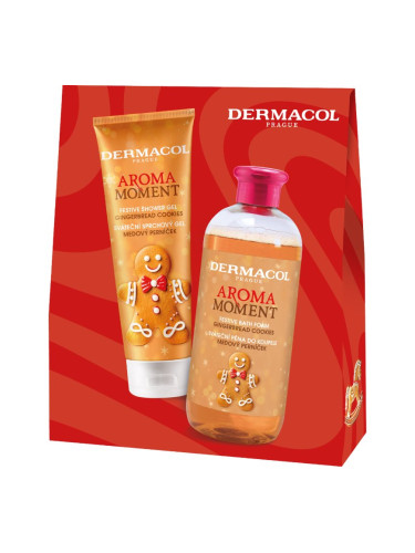 Dermacol Aroma Moment Gingerbread Cookies подаръчен комплект в коледен стил