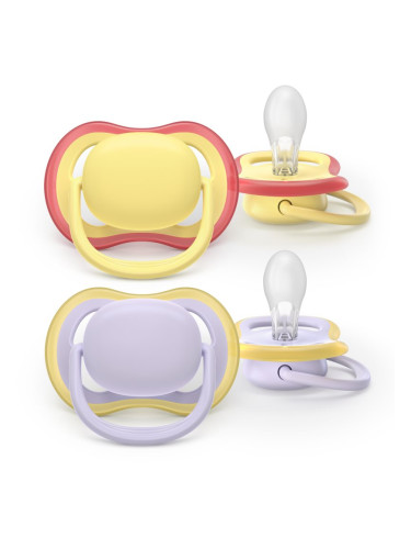 Philips Avent Ultra Air SCF087/03 0-6m биберон Girl 2 бр.
