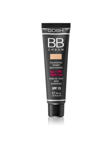 GOSH COPENHAGEN BB хидратиращ BB крем SPF 15 цвят 003 Warm Beige 30 мл.