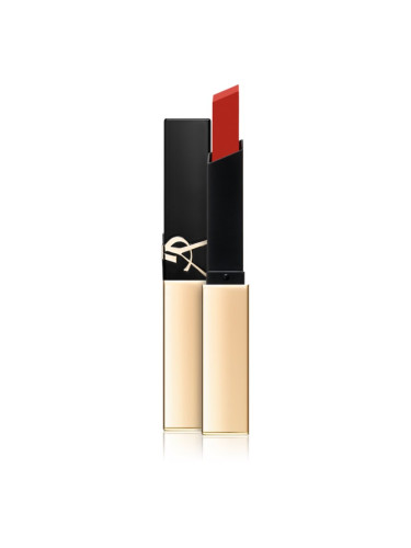 Yves Saint Laurent Rouge Pur Couture The Slim тънко матиращо червило с кожен ефект цвят 29 2.2 гр.