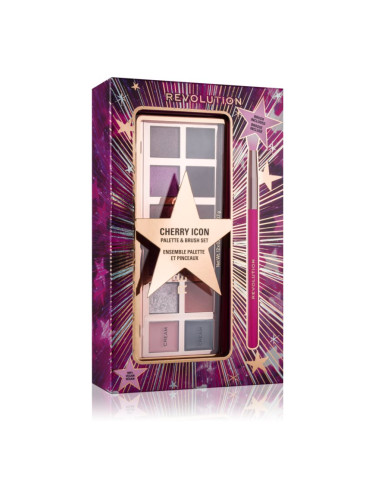 Makeup Revolution Xmas 2025 Cherry Icon коледен подаръчен комплект за очи