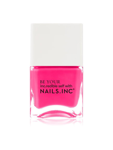 Nails Inc. Neon неонов лак за нокти цвят Sun Street Pessage 14 мл.