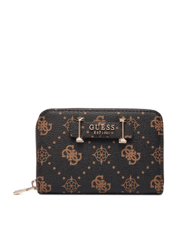 Портфейл Guess Silia Slg SWGP98 90140 Кафяв