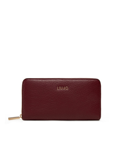Портфейл Liu Jo Ecs Xl Zip Around AF5170 E0027 Бордо