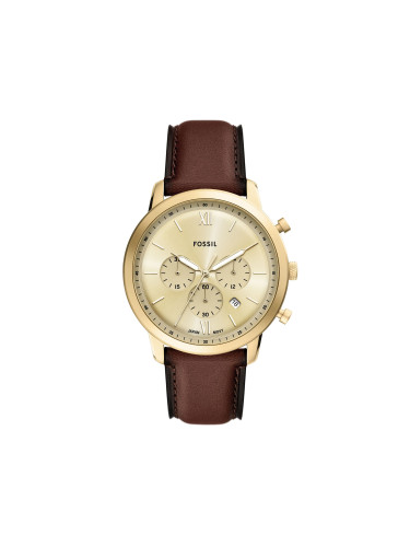 Часовник Fossil Neutra Chronograph FS6113 Кафяв