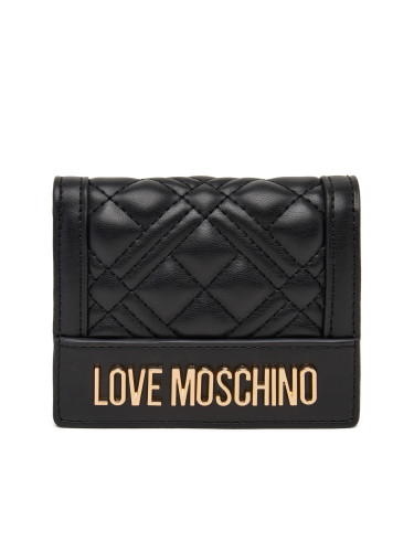 Портфейл LOVE MOSCHINO JC5601PP0NLA0000 Черен