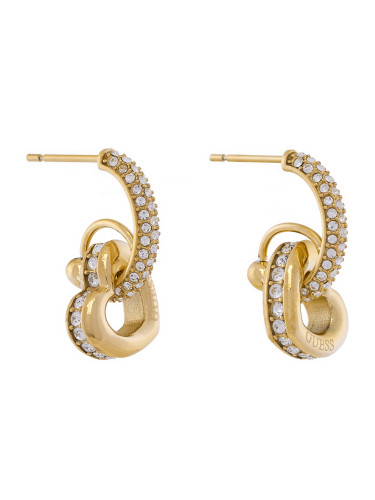 Обици Guess JUBE05 465JW Златист