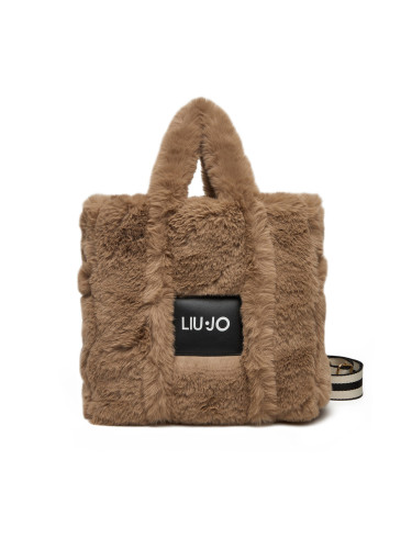 Дамска чанта Liu Jo M Tote TF5270 E0374 Бежов
