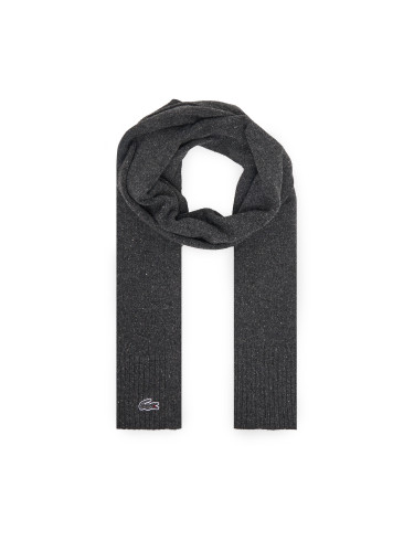 Зимен шал Lacoste RE5992 Сив