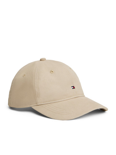 Шапка с козирка Tommy Hilfiger Th Flag Soft 6 Panel AW0AW17781 Кафяв