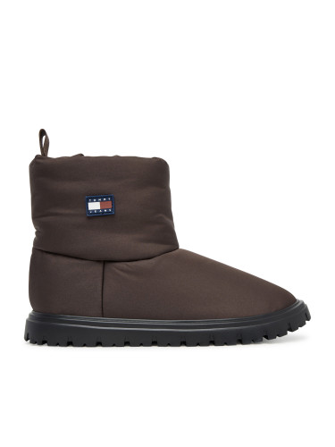 Апрески Tommy Jeans Tjw Snow Boot EN0EN02823 Кафяв