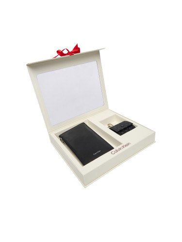 Подаръчен комплект Calvin Klein Phone Bag + Airpod Case Giftset LV04D0004G Черен