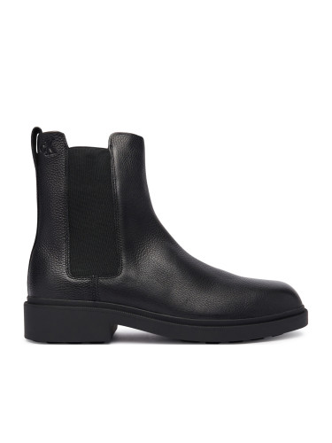 Боти тип челси Calvin Klein Dress Lug Chelsea Boot Lth YM0YM01389 Черен