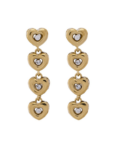 Обици Guess JUBE05 473JW Златист