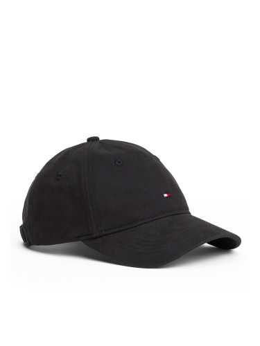 Шапка с козирка Tommy Hilfiger Th Flag Soft 6 Panel AW0AW17781 Черен