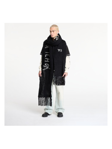 Шал Y-3 Chunk Scarf Black Universal
