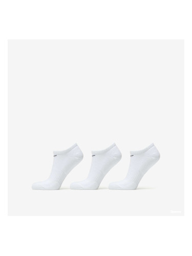 Nike Everyday Cushioned Training No-Show Socks 3-Pack White/ Black S