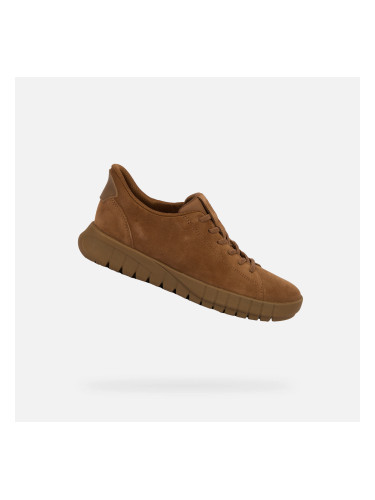 Brown Women's Geox Flextride Plus Fast in Sneakers - Women's