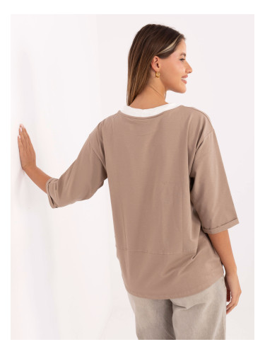 Blouse-RV-BZ-A892.00-dark beige