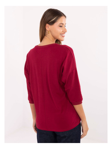 Blouse-RV-BZ-A820.27P-burgundy
