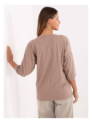 Blouse-RV-BZ-A820.27P-dark beige