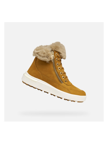 Yellow Women's Ankle Boots Geox Dalyla B ABX - Ladies