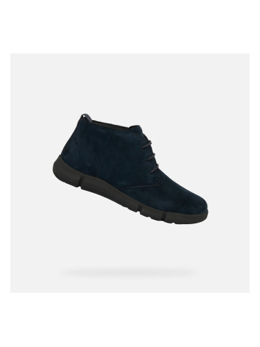 Men's Ankle Boots Geox Adacter M Navy Blue - Mens