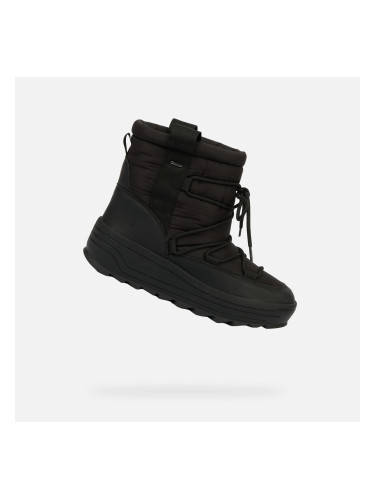 Geox Milleiny B ABX Black Women's Ankle Boots - Womens