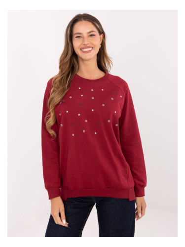 Blouse-RV-BZ-A876.52-burgundy