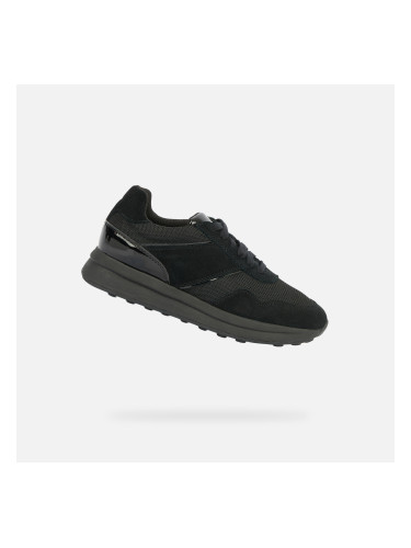 Black women's sneakers Geox Runntix - Women's