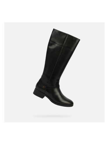 Black Women's Geox Felicity Boots - Women's