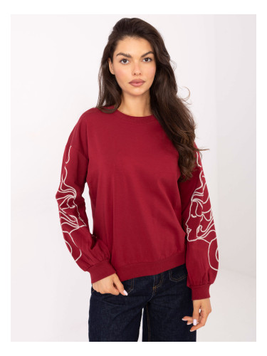 Blouse-RV-BZ-A176.56-burgundy