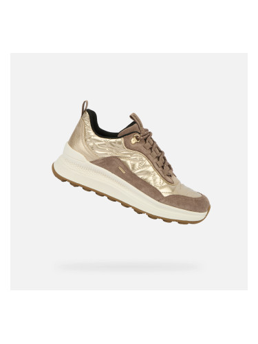 Beige women's sneakers Geox Spherica Actif X2 - Women's