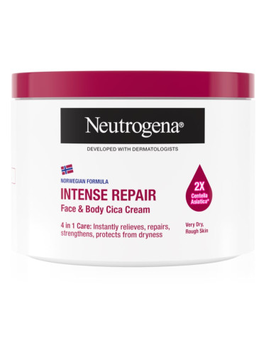 Neutrogena Intense Repair Cica крем-грижа за тяло за суха кожа 400 мл.