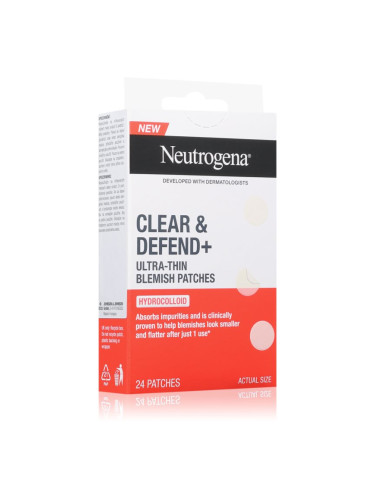 Neutrogena Clear & Defend+ локална грижа против акне 24 бр.