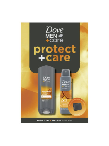 Dove Men+Care Sandalwood&Vanilla подаръчен комплект за мъже