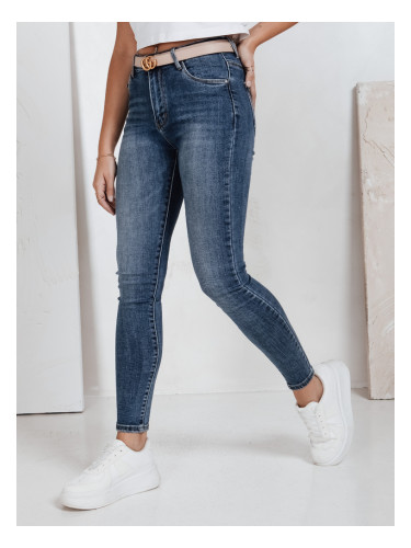 Дамски тесни дънки сини