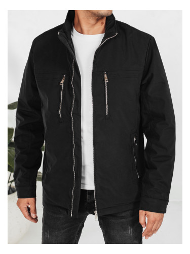 Черно мъжко преходно яке Dstreet