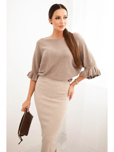 Дамска пола тип „калъф“ Кеси