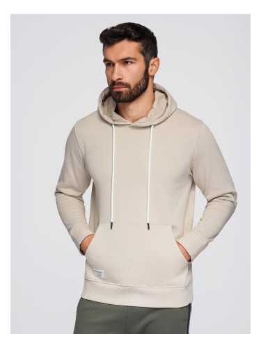 Ombre Men's BASIC kangaroo hooded sweatshirt