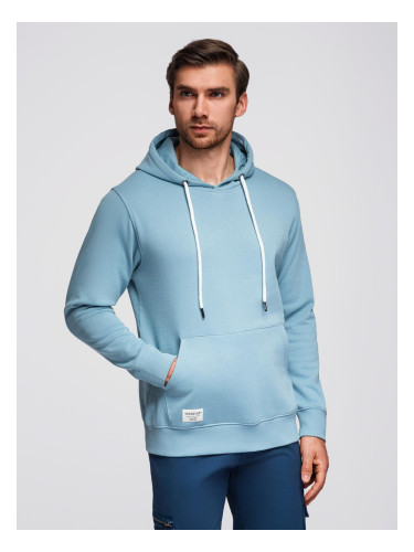 Ombre Men's BASIC kangaroo sweatshirt with hood