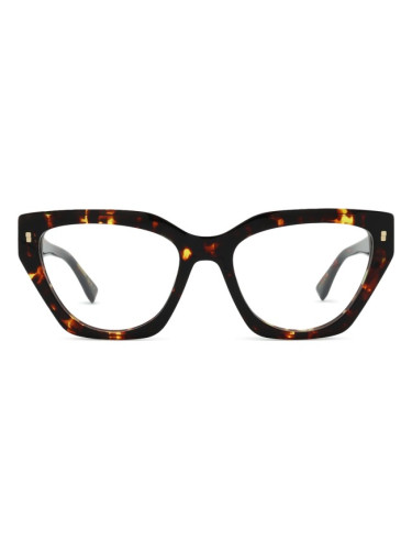DSQUARED2 D2 0117 086 18 53 - диоптрични очила, cat eye, дамски, кафяви
