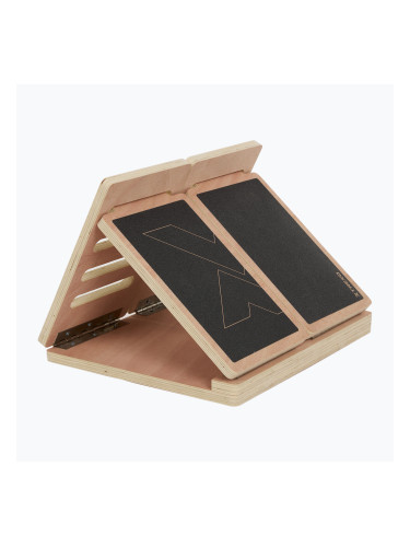 Наклонена дъска за разтягане на прасците TTEXO регулируема SLANT BOARD black