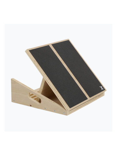 Наклонна дъска за разтягане на прасците TTEXO регулируема SLANT BOARD black