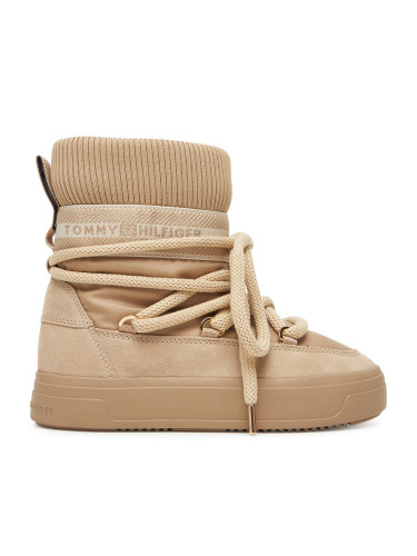Апрески Tommy Hilfiger Tommytech Logotape Snowboot Warm FW0FW08998 Бежов