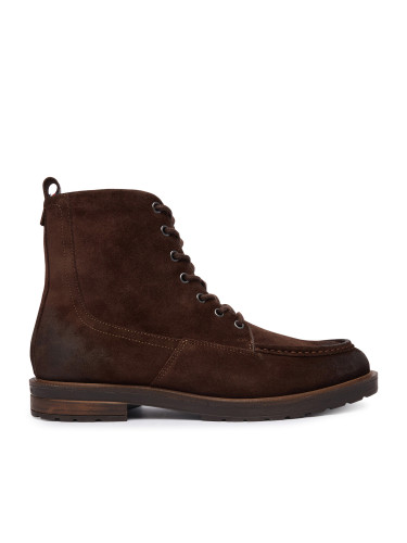 Зимни обувки Tommy Hilfiger Cleated W Moc FM0FM05599 Кафяв