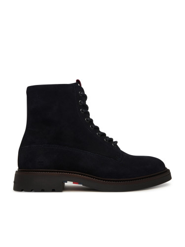 Ботуши Tommy Hilfiger Comfort Lwt FM0FM05594 Тъмносин