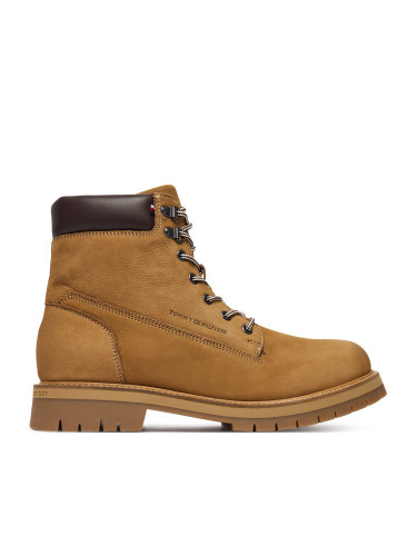 Туристически oбувки Tommy Hilfiger Flex Th Outdoor W Nbk Boot FM0FM05563 Кафяв