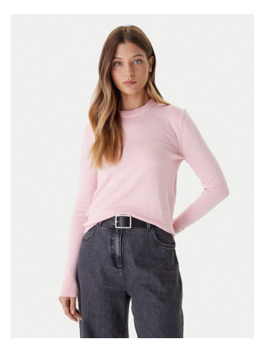 Calvin Klein Пуловер LV044D370G Розов Regular Fit