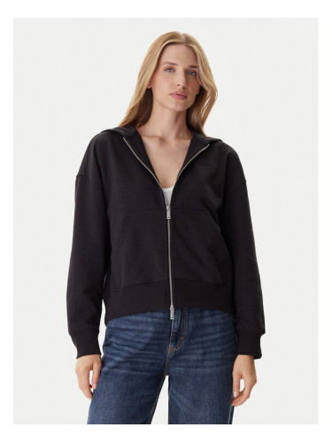 Calvin Klein Суитшърт LV044C211G Черен Relaxed Fit